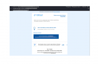 phishing de Endesa