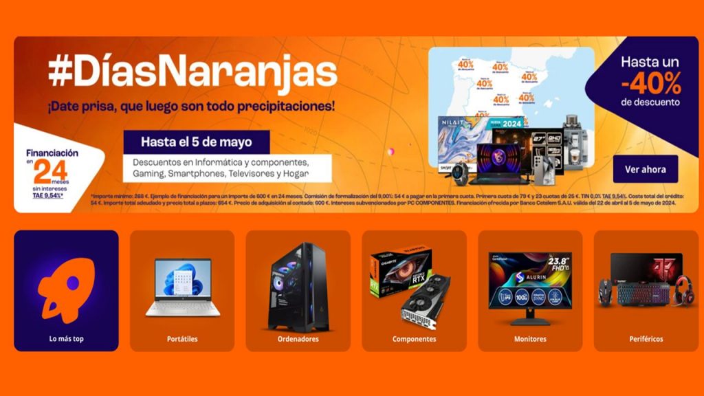 dias naranjas electrodomesticos baratos