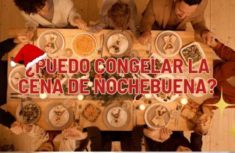 como congelar la cena de nochebuena