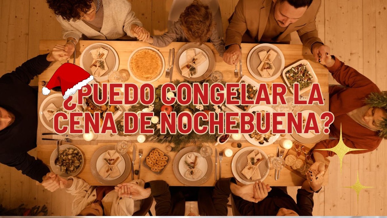 como congelar la cena de nochebuena